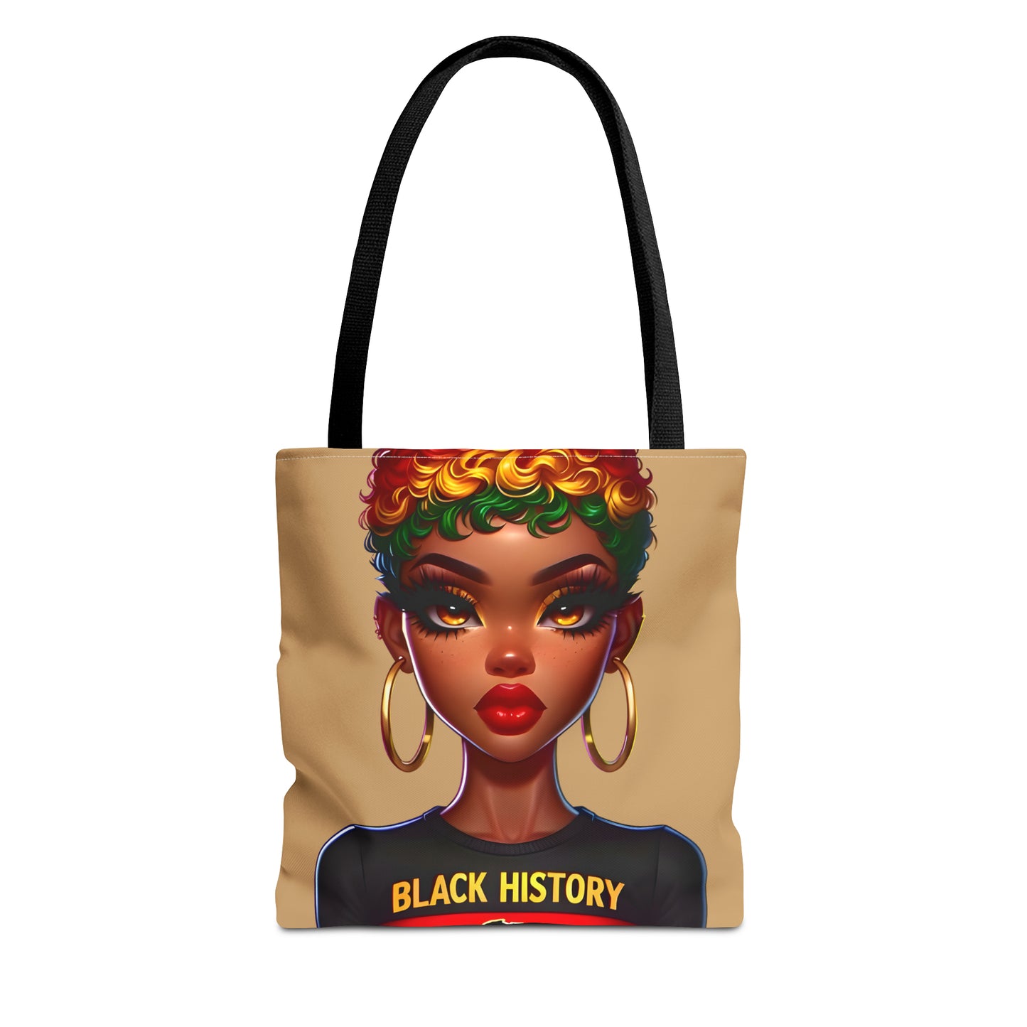 I Am Black History Tote Bag - Courageous