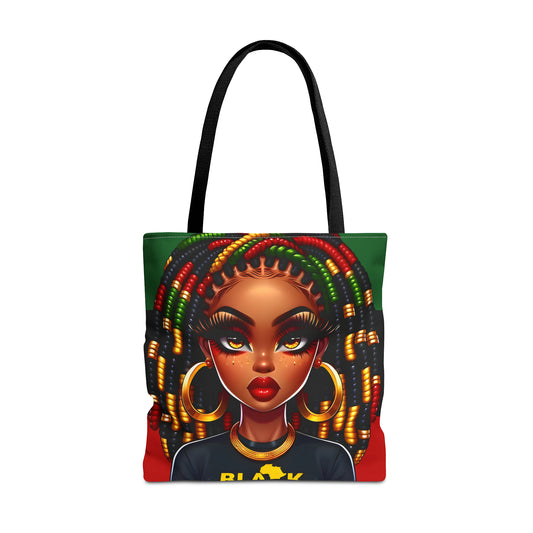 I Am Black History Tote Bag - Determined