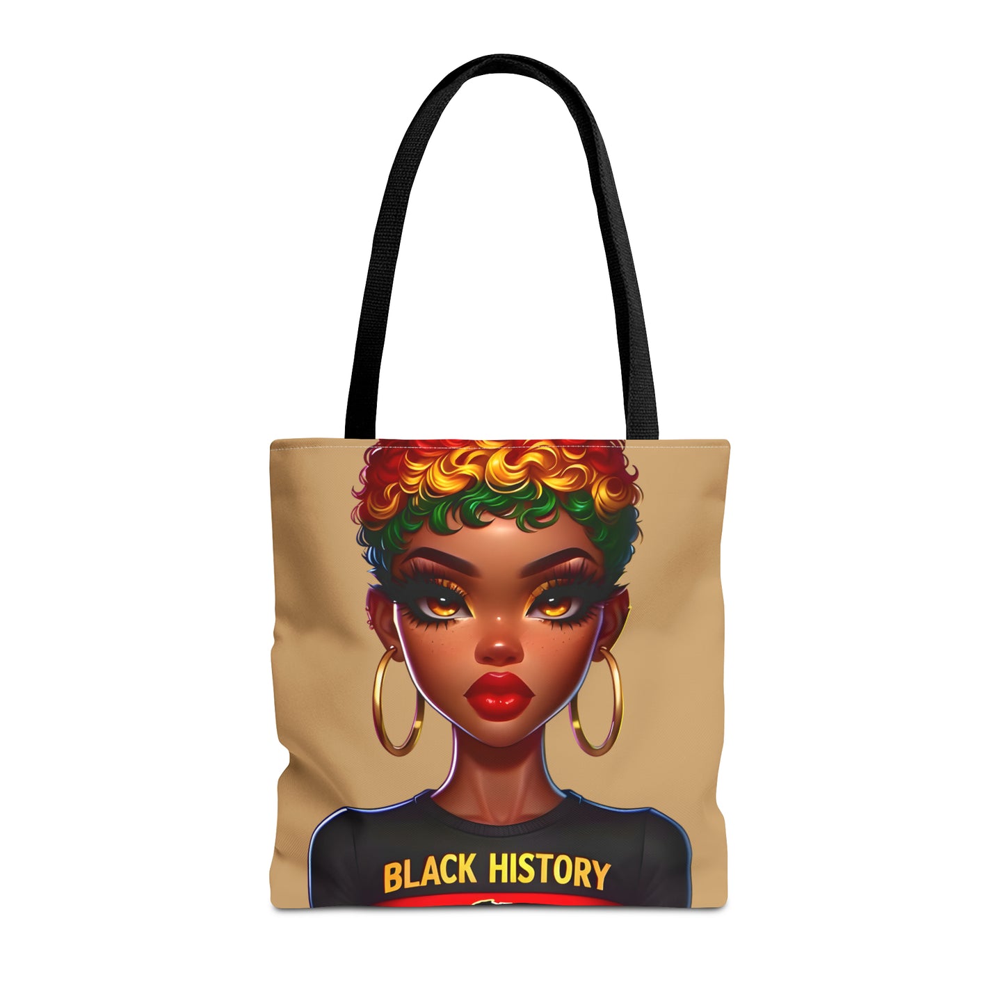 I Am Black History Tote Bag - Courageous