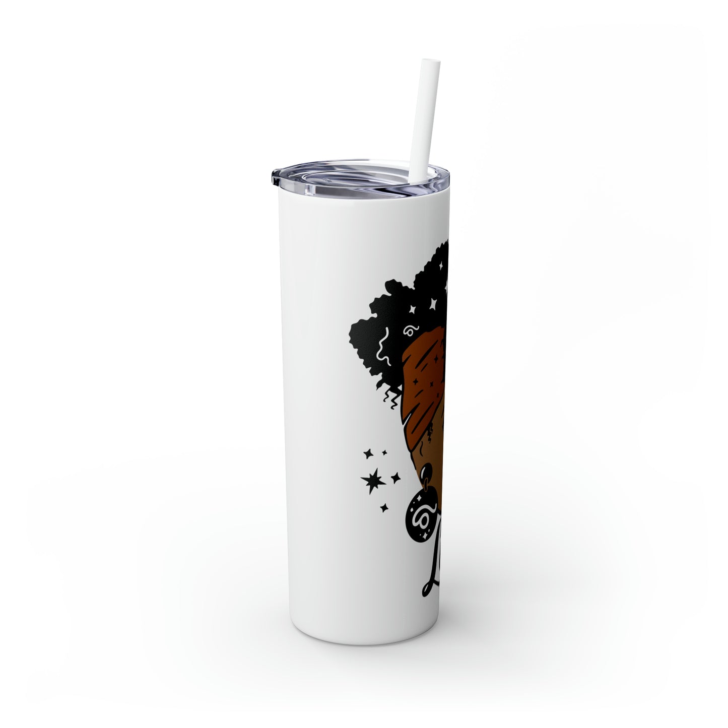 Leo Zodiac Tumbler with Straw, 20oz