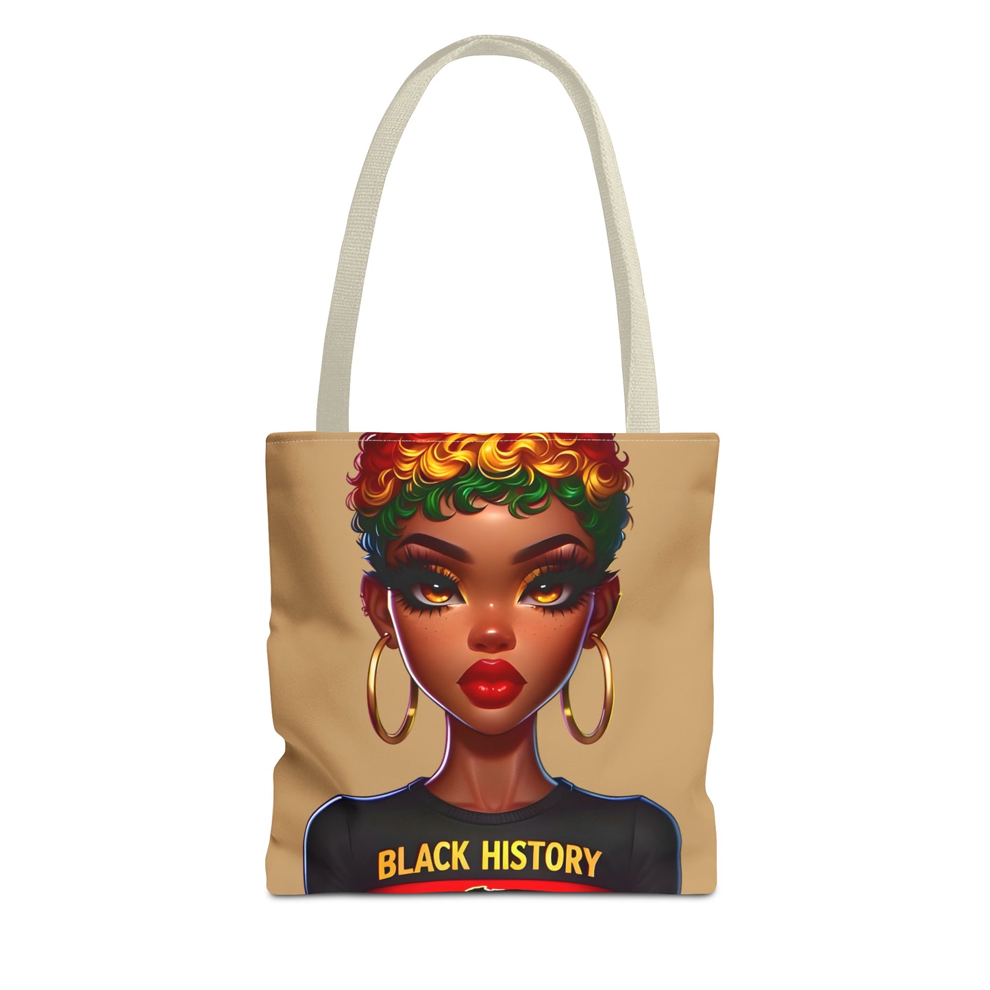 I Am Black History Tote Bag - Courageous