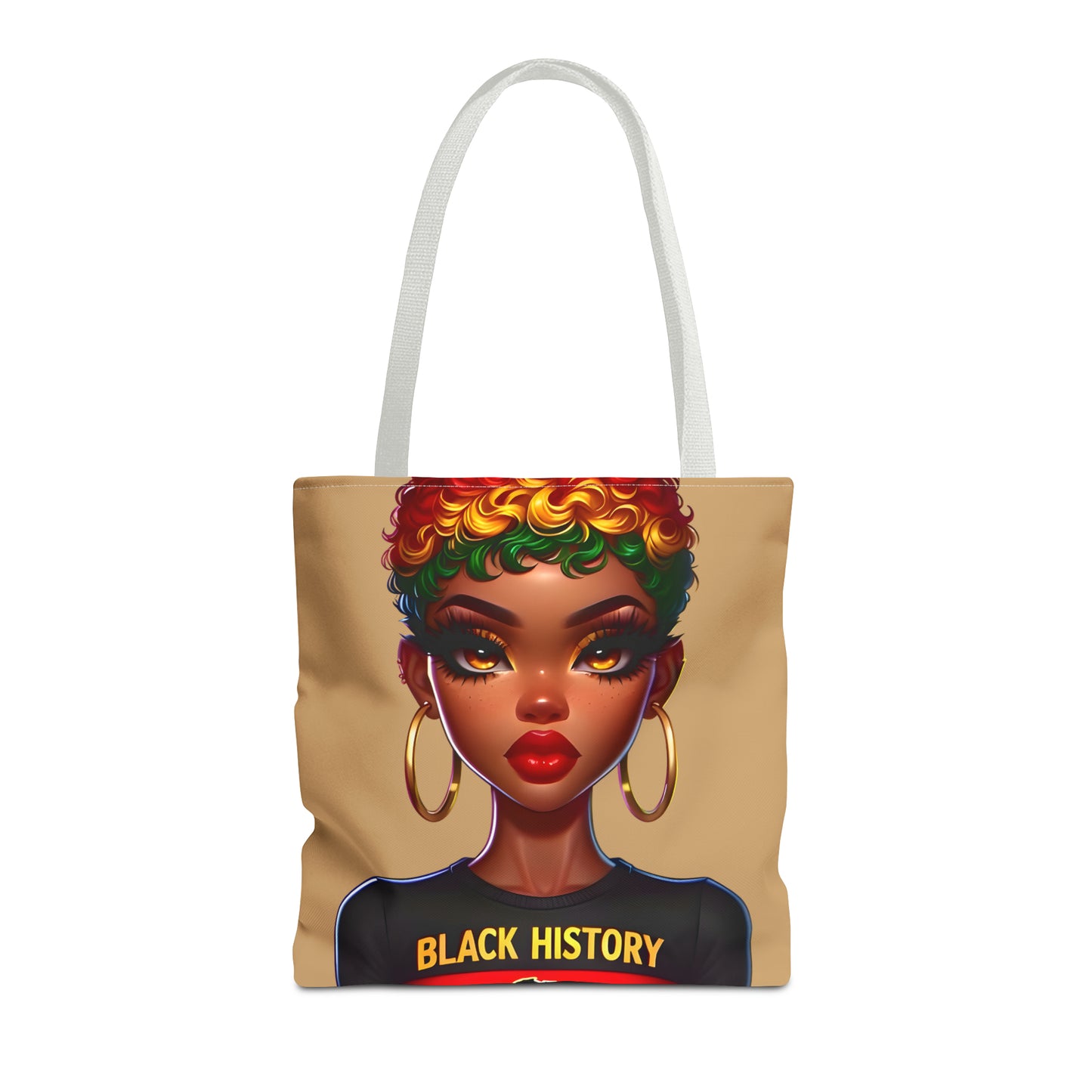 I Am Black History Tote Bag - Courageous