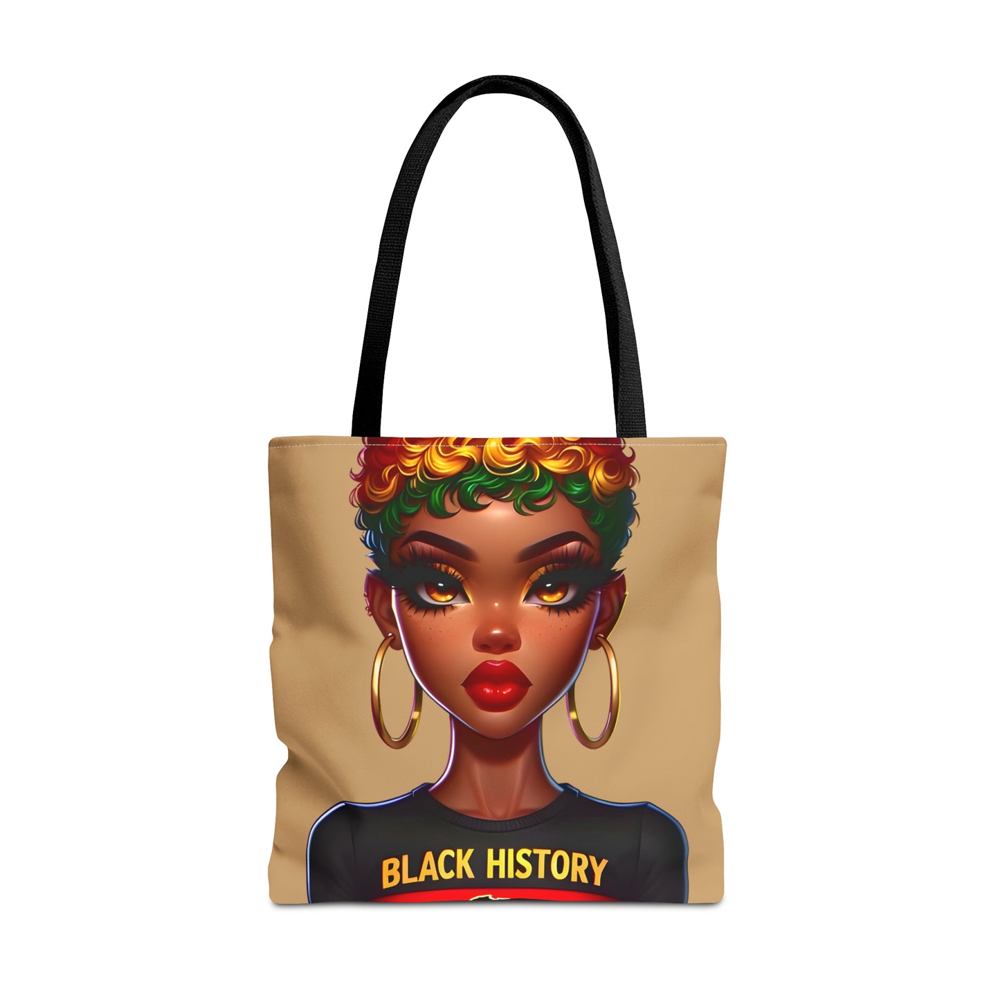 I Am Black History Tote Bag - Courageous