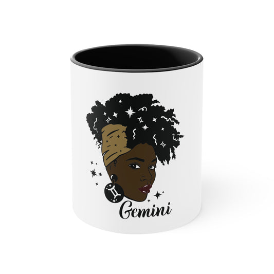 Gemini Zodiac Coffee Mug, 11oz