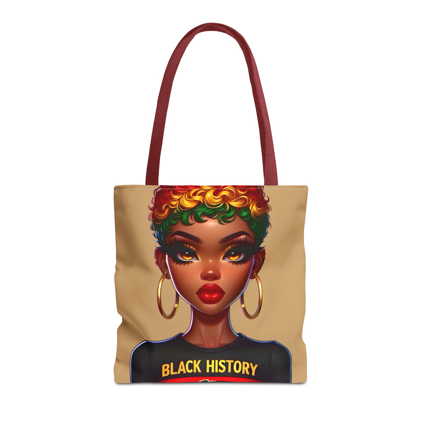 I Am Black History Tote Bag - Courageous