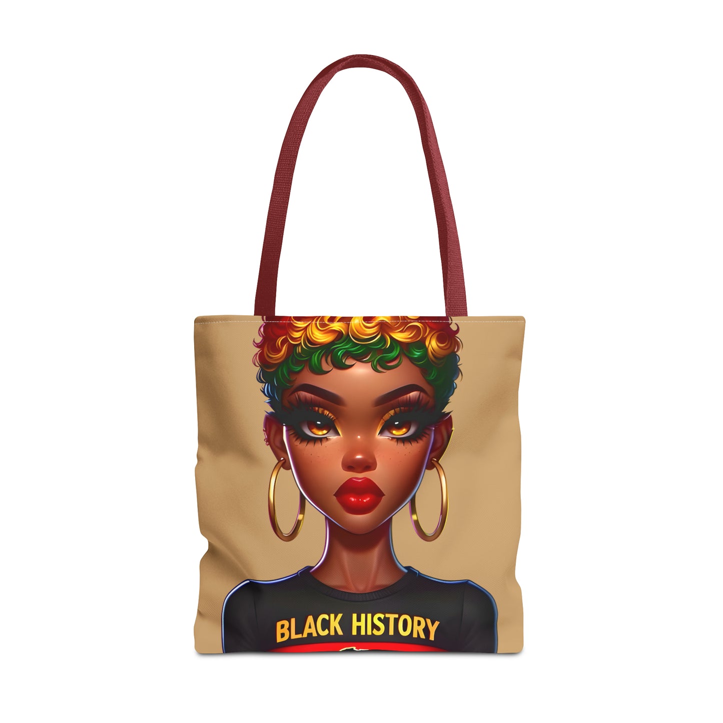 I Am Black History Tote Bag - Courageous