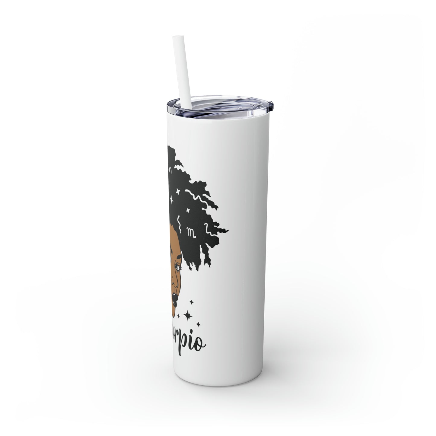 Scorpio Zodiac Tumbler with Straw, 20oz