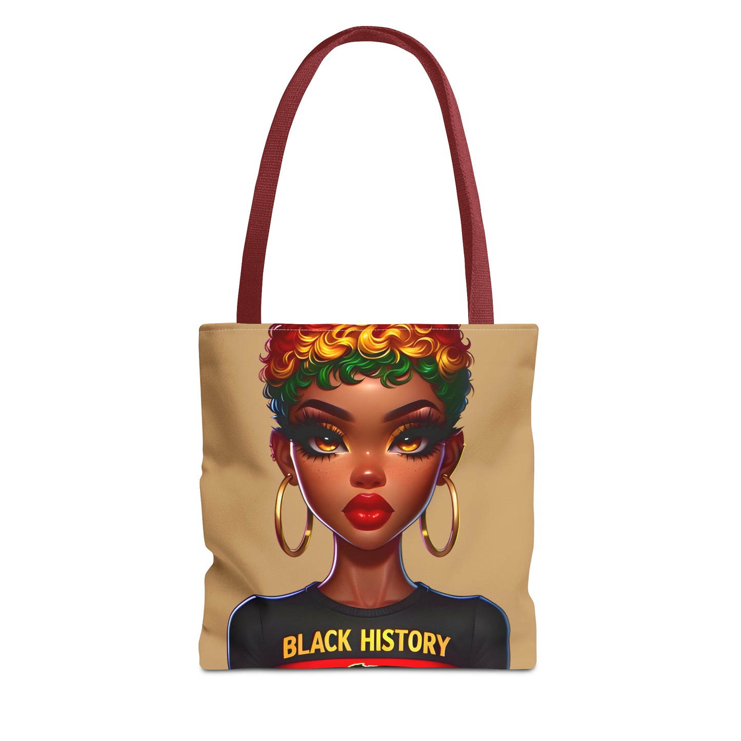 I Am Black History Tote Bag - Courageous